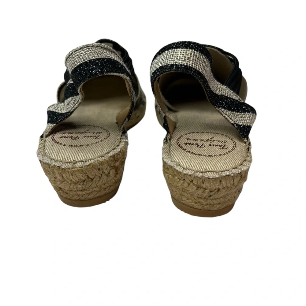 Toni‎ Pons Striped Nancy Espadrille Sandals 35/4.5